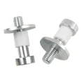 thumbnail image 3 of Pair Door Latch Lock Striker Bolts #9601750 For Chevy GMC Truck Blazer 71-87 NEW, 3 of 5