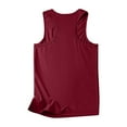 thumbnail image 6 of Aihuaihua Women's Sleeveless O-Neck Solid Color Casual Tunic Blouse Loose Fit Summer Top, 6 of 7