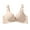 Flesh Color, variant on harmtty Women Sexy Solid Color Seamless Wavy Breathable Push Up Bra Underwear Bralette,Pink,38B