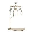 thumbnail image 3 of Portavelas giratorio Macarena Candelabro acero inoxidable Centro de mesa, 3 of 8