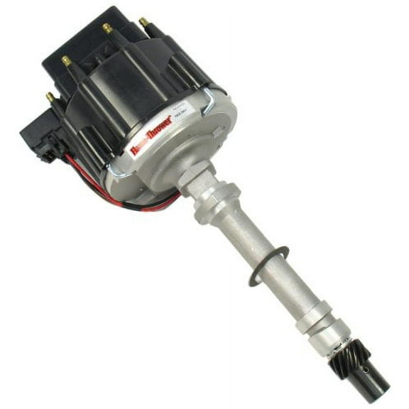 PerTronix D1070 Flame-Thrower Black Cap Race Distributor HEI for Chevrolet Small Block/Big Block