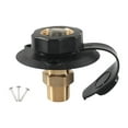 thumbnail image 4 of Kit de entrada de agua para RV City, conector de latón con tapón antipolvo de 3/4" Negro, 4 of 9