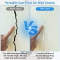 thumbnail image 5 of Uxcell 20Ft Backer Rod, 23/64 Inch Thick Silicone Rubber Foam Caulk Saver, Weather Strip Seal for Sealing Concrete Gaps, Expansion Joints, Crack Filling, Doors, Windows, White, 5 of 6