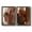 Barnwood Walnut, variant on Loft Pastel V - Premium Framed Canvas 2 Piece Set - Ready to Hang