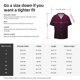 thumbnail image 5 of Balery Dark Purple Glitter Camisa Casual de Manga Corta con Botones para Hombre, Texturizada, Estilo Cubano, para Playa, Verano-4X-Large, 5 of 5