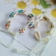 thumbnail image 4 of Granjero Gordo Pulsera tejida con conchas para mujer, tobillera bohemia, joyería para pies de playa para fiesta (estilo L), 4 of 5