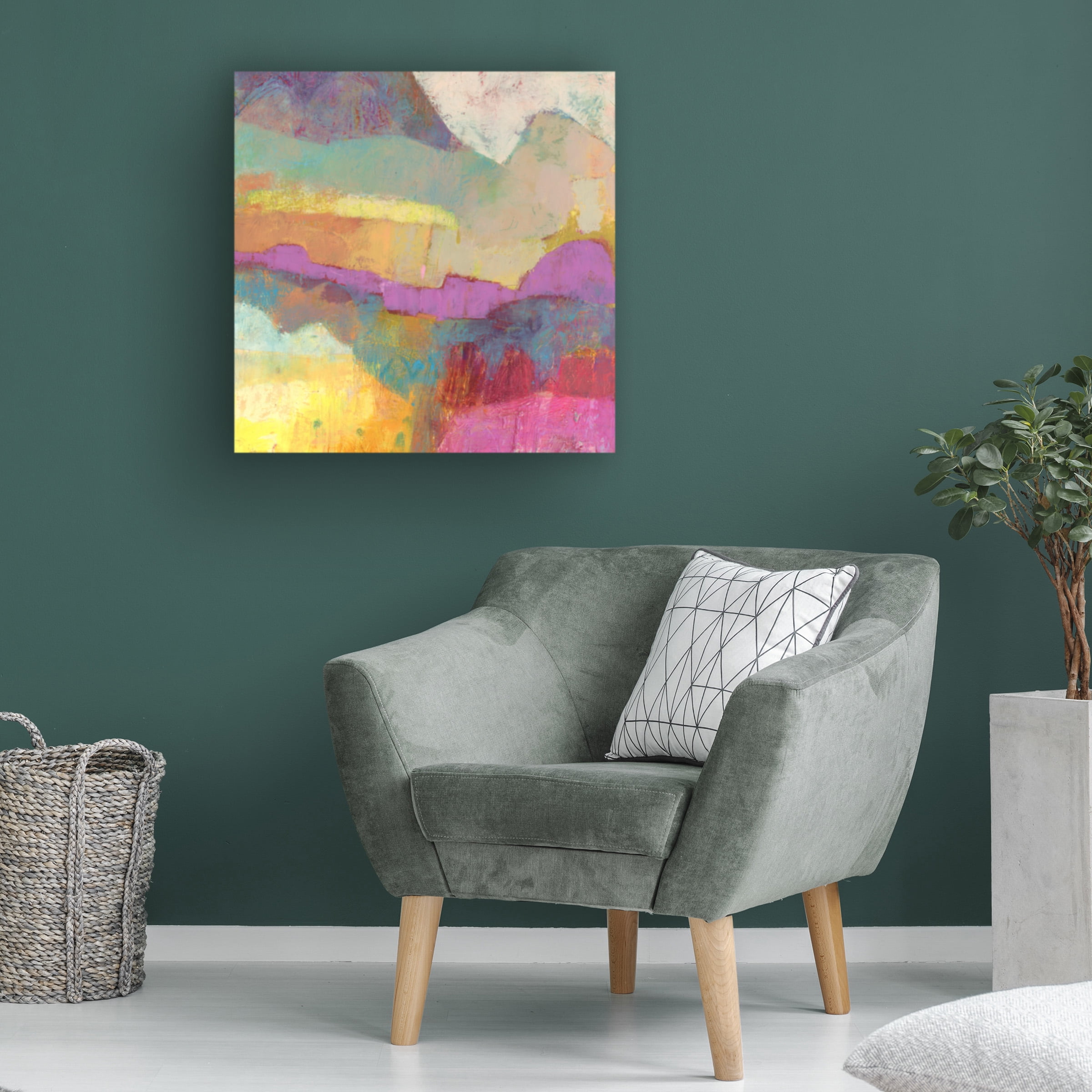Sue Jachimiec 'Gramercy I' Canvas Art