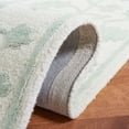 thumbnail image 5 of SAFAVIEH Metro Nicola Leaves Runner Rug, Ivory/Light Green, 2'3" x 9', 5 of 11