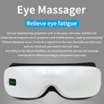 thumbnail image 2 of Eye Massager with Heat  Compression  Air Pressure & Vibration Massage to Relieve Eye Fatigue.5 Modes Adjustable  Eye Massager with Bluetooth Music  USB Rechargeable Electric Eye Massager, 2 of 7