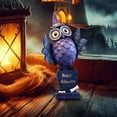 100Fens Halloween Decorations Garden Decor Owl Statues Fall Decorations