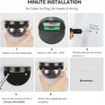 thumbnail image 5 of 2pcs/4pcs Solar Wall Light Outdoor 6 LED Lamps Energy Garden Light, Waterproof Solar Fence Lights, For Outdoor Yard Garden Lawn Patio Courtyard Fences Driveway Pathway Decoration, 5 of 14