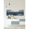 thumbnail image 5 of Parvez Taj "Dark Vast Ocean III" Painting Print on Wrapped Canvas, 5 of 7