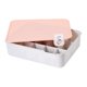 thumbnail image 5 of Organizador de cajones, contenedor de almacenamiento de ropa, organizador de cosméticos, tapa a prueba de polvo para organizar Tapa Rosa 15 Rejillas, 5 of 9