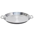 thumbnail image 4 of Garcima 16-inch Stainless Flat Bottom Paella Pan, 40cm, 4 of 6