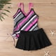 thumbnail image 5 of Traje de baño de 2 piezas para mujer, trajes de baño para mujer, traje de baño de verano de talla grande con estampado, bikini, traje de baño dividido para mujer, traje de baño de poliéster, 5 of 6
