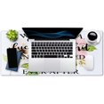 thumbnail image 4 of Funny Quote Extended Gaming Mouse Pad (35.4x15.7 in), Large Stable Rubber Base Mousepad with Stitched Edges - A Wise Woman Once Said and she Lived Happily Ever After, 4 of 6
