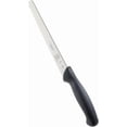 thumbnail image 4 of Mercer Culinary Millennia 8" Steel Wavy Edge Wide Bread Knife, Black Handle, 4 of 7