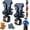 2PCS*Grey, variant on 2026 New Portable Self-Locking Power Tool Holster for Drills and Hammers, Self Locking Quick Draw Metal Waist Hanger, Drill Holder Belt Clip for Construction, Electricians and DIY