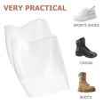 thumbnail image 4 of 2 pares de plantillas transparentes para zapatos de hombre y mujer, sin arrugas, para zapatillas, mulas, zapatos de cuero, protector de puntera y protector de pliegues, 4 of 8