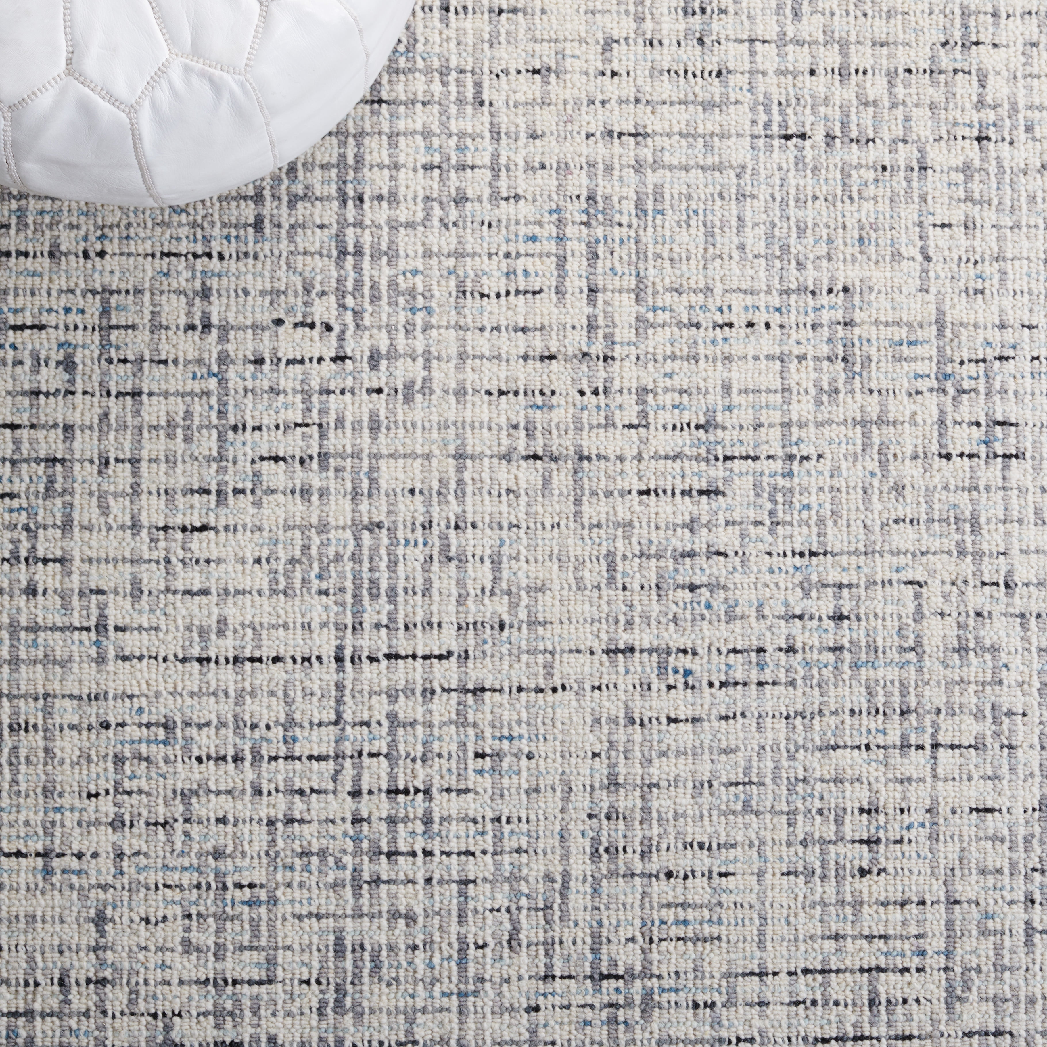 Safavieh Abstract Delia Distressed Wool Area Rug, Gray/Ivory, 11' x 15'