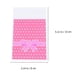 thumbnail image 3 of Pink Polka Dot Gift Storage Bag for Candy Wrapping 200Pcs Plastic Bags, 3 of 3