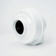 thumbnail image 1 of Fantech RN2 Radon Fan | 4 Inch | Quiet and Efficient Radon Mitigation | 220 Cfm White, 1 of 2