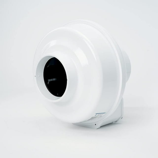 Fantech RN2 Radon Fan | 4 Inch | Quiet and Efficient Radon Mitigation | 220 Cfm White