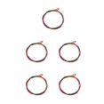 thumbnail image 1 of Youkk 6 Pcs Corde de Guitare Anti-Rouille Ton Équilibré Composant Musical Coloré 5Ensemble, 1 of 6