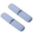 thumbnail image 1 of 2X Estuche para Cepillo de Dientes de Viaje Estuche para Pasta de Dientes Estirable Contenedor Caja Ajustable Antibacteriana Azul, 1 of 5