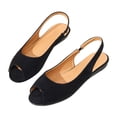 thumbnail image 5 of DeHolifer Women's Peep Toe Ballet Flats with Bow, Slip-On Casual Shoes, 5 of 8