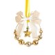 thumbnail image 3 of Árbol de Navidad, decoración de bodas de primavera, campanas, corona, lazo brillante con bola de espejos, 3 of 6
