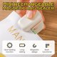 thumbnail image 5 of Sello Mini sellador magnético recargable USB-C portátil para bolsas, ideal para conservar la frescura de alimentos, aperitivos, especias y frutas y verduras (blanco, 1 unidad). Rkxzt, 5 of 7