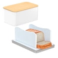 thumbnail image 1 of Cortadora de pan CAWIU hecha en casa con caja, plegable, ancho ajustable, 1 of 7