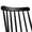 Black, variant on Carolayne 24'' Swivel Bar Stools Set of 3, Wooden Counter Height Bar Stools for Kitchen Island, Black