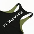 thumbnail image 5 of WSEVYPO Men's Athletic Stringer Gym Muscle Workout Racerback Fitness Tank Tops, 5 of 6
