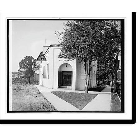 Historic Print, First National Bank, Mt. Ranier, [Maryland], 16" x 20"