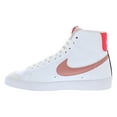 thumbnail image 3 of Nike Blazer Mid 77 Next Nature Womens Shoes Size 7, Color: White/Red, 3 of 5