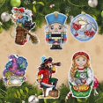 thumbnail image 2 of GUA01 Kit Christmas Chorus Ornament Festival Ornament Christmas Tree Decorations Cross Stitch Kits Cross-stitch Embroidery Set18ct suliaobux2 Gao Jinjia LED, 2 of 2