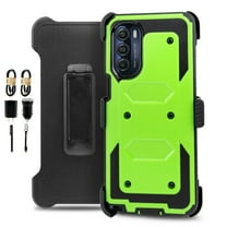 Value Pack ! For Motorola Moto G Stylus 5G 2022 (NOT FIT G STYLUS 5G 2021) Phone Case 360° Cover Clip Kickstand Holster Hybrid Shock Bumper
