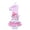 A, variant on Elegant Pink Glitter Number Candle Decorative Birthday Cake Topper for Milestone Anniversary Celebrations and Party Decor Number 1