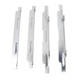 thumbnail image 5 of 4 Pcs Wind Screen Stainless Steel Wind Screen Heat Shield Flat Top Griddle Windshield, 5 of 8