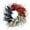 Red White and Blue, variant on July 4th Wreath Americana Patriotic Wreath Handcrafted Memorial Day Wreath Festival Garland Decoration Front Door Wall Home Decor