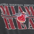 thumbnail image 6 of Men's Mitchell & Ness  Black Miami Heat NBA Downtown Collection Fleece Sweatshirt, 6 of 7