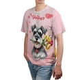 thumbnail image 4 of Happy Valentine's Day Schnauzer holding flowers All Over Print 3D Shirt Unisex Merch Miniature Schnauzer Dog Lover - 3005, 4 of 6