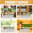 thumbnail image 1 of LITINKIMI Window Planter Box Planter PP White Space-saving Flowerpot Indoor Use 1Set, 1 of 8