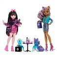 thumbnail image 2 of Monster High Faboolous Pets Draculaura & Clawdeen Wolf Dolls, 2-Pack, 4 Years and Up, 2 of 2