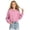 Pink, variant on felwors Girls Cropped Zip Up Hoodie Long Sleeve Sweatshirts for Teen Girls Fashion Fall Fashion Casual Jackets with Pockets (Pink,11-12 Years)