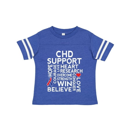 

Inktastic CHD Awareness Month Gift Toddler Boy or Toddler Girl T-Shirt