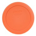 thumbnail image 4 of Pyrex 7200-PC 2 Cup Red Blue Orange Round Plastic Storage Lid Made in USA - 3 Pack, 4 of 4