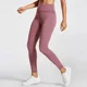 thumbnail image 2 of Pantalones de yoga para correr con cintura elástica para mujer S7001 Leggings adelgazantes de cintura doble Bolsillo para el sudor que absorbe la humedad, 2 of 5